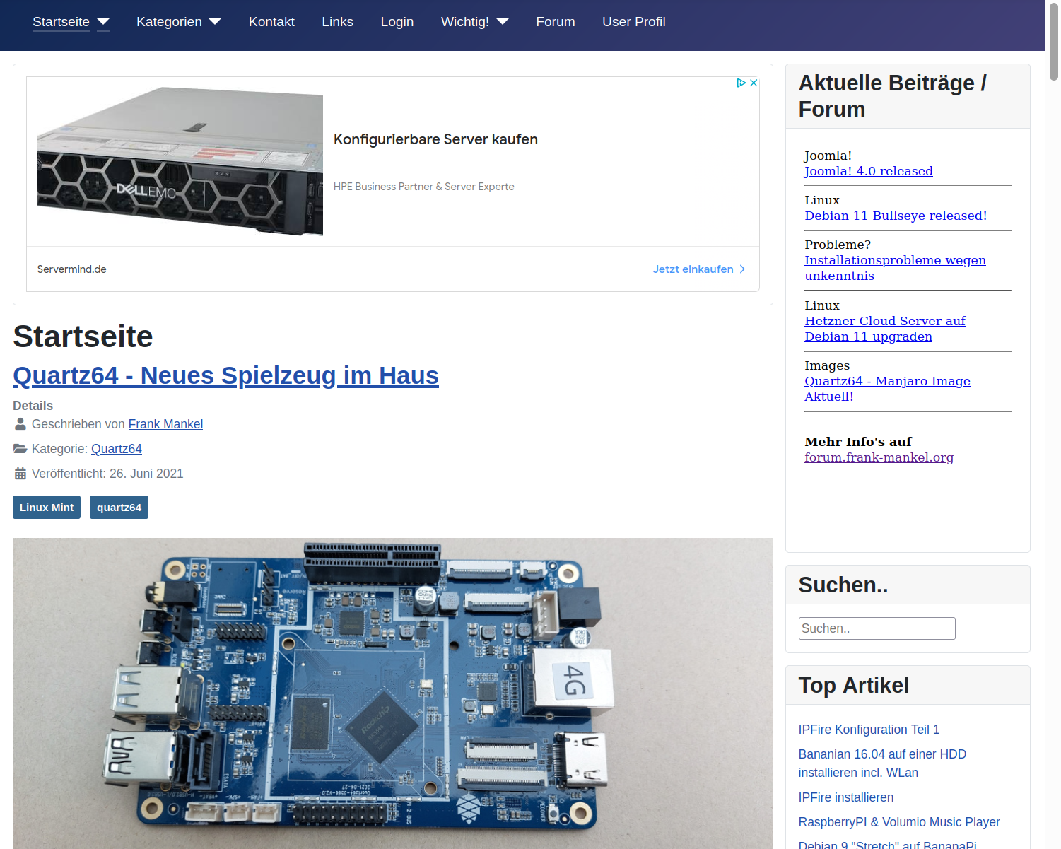 Joomla 4.0 Frontend