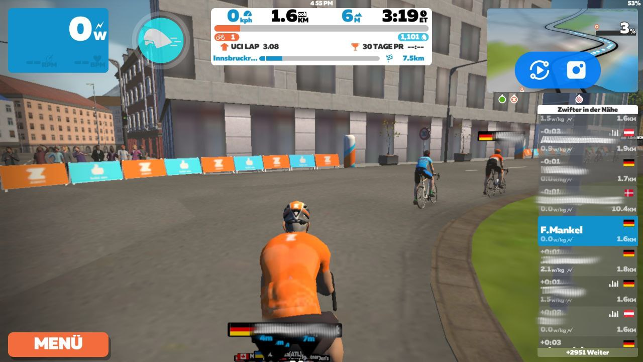 zwift screen